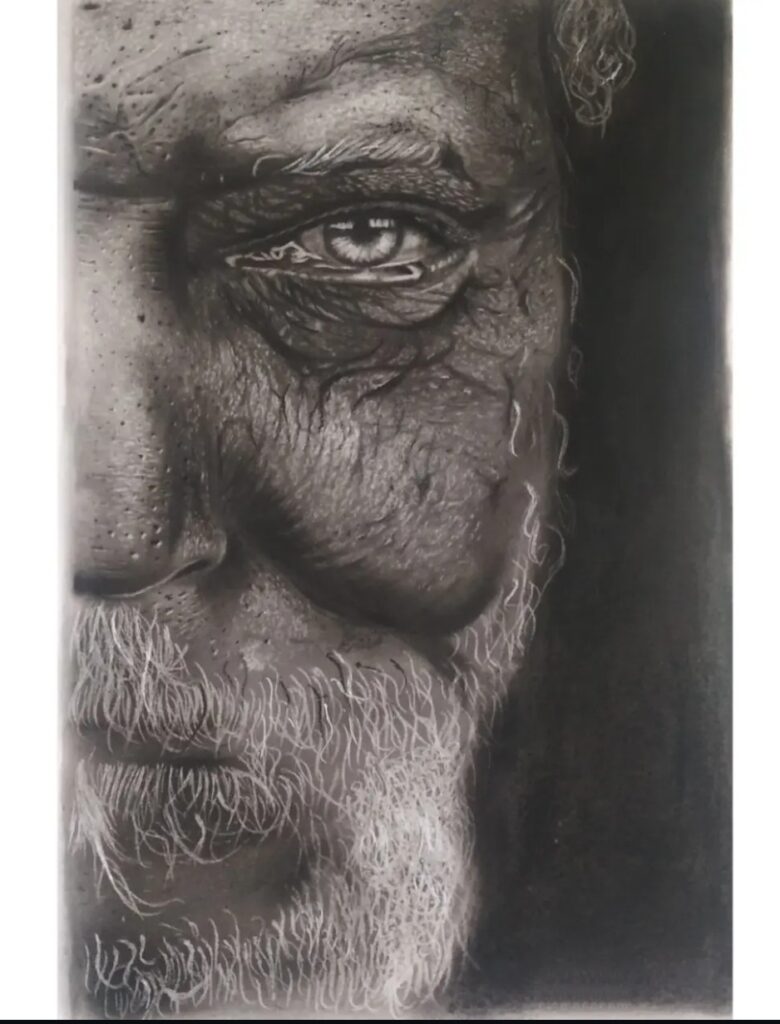 Face with experience